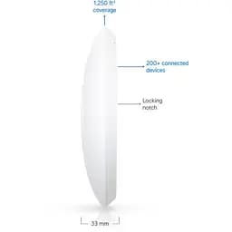 Точка доступу Wi-Fi Ubiquiti UniFi U7 Lite (U7-Lite) - мініатюра 8