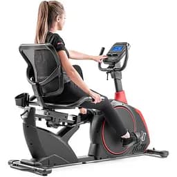 Горизонтальний велотренажер Hop-Sport HS-095L Scale чорний+ мат - мініатюра 9