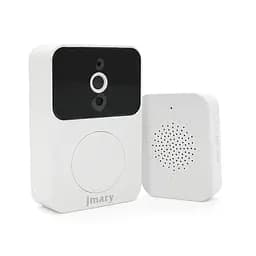 Відеодзвінок Jmary Бездротовий MF-5 з Wi-Fi вбудований акумулятор 800mAh білий Box