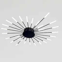 Стельова Led люстра Art BO-5251/28BK