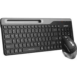 Комплект клавіатура + миша A4Tech FB2535C Smoky Grey [122250] - мініатюра 2