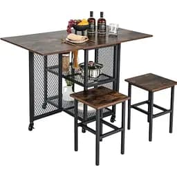 Комплект мебели Costway Design раскладной стол со стульями в стиле Loft