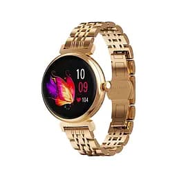 Розумний годинник Lemfo DM70 Metal з вимірюванням кисню (Золотий)