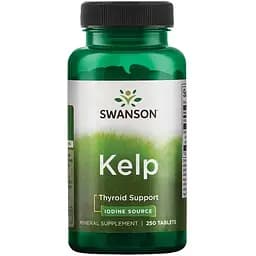 Ламинария Swanson Kelp Iodine Source 225 мкг 250 таблеток (100-70-7269499-20)