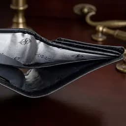 Вертикальне портмоне Tony Perotti з натуральної шкіри Cortina 5054 (90236) Чорне - мініатюра 8