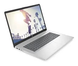 Ноутбук HP 17-cn3015ua 17.3' FHD IPS AG, Intel i5-1335U, 16GB, F512GB, UMA, DOS, сріблястий (8B5Y5EA) - мініатюра 3