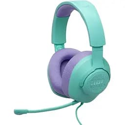Навушники JBL Quantum 100M2 Cyan (JBLQTUM100M2CYN)