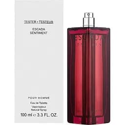 Туалетна вода тестер Escada Sentiment Pour Homme 100 мл