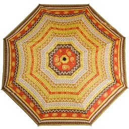 Женский складной зонтик полный автомат Airton 98 см желтый