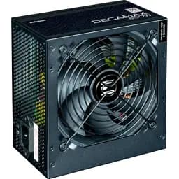 Блок живлення 600 Вт, Zalman Decamax, Black, 80 Plus, Active PFC, 12 см HDB, 3xMolex / 6xSATA / 2x6+2-pin / 1x4+4-pin / 1x20+4-pin, захист OPP/OVP/UVP/SCP, ATX V2.31 (ZM600-LX3) - мініатюра 3
