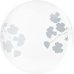 Тарілка десертна Ardesto Capri 19.2 см біло-блакитна (AR0419CWB)