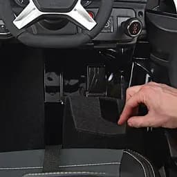 Дитячий електромобіль на пульті управління Mercedes (2 мотора за 25W MP3 FM USB) Bambi M 3568EBLR-2 Чорний - мініатюра 7