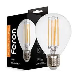 Світлодіодна лампа Feron Filament LB-61 4 Вт E27 2700K