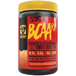 Аминокислота Mutant BCAA 9.7, 348 грамм Тропическое манго 363 грамм