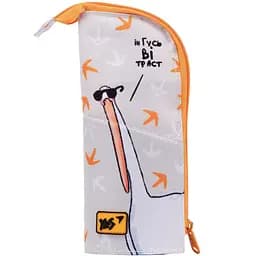 Пенал-подставка Yes PH-M1 Гусь, 21х9х4 см, серый (532902)