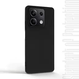 Чехол-накладка для смартфона Xiaomi Redmi Note 13 5G, противоударный, силиконовый, термополиуретановый (ТПУ), с защитой камеры и корпуса, черный, защита всего корпуса, ArmorStandart (ARM71892) - мініатюра 2