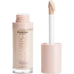 Тональна основа-флюїд  Parisa Iconic Glow Filter з ефектом сяйва 20 мл відтінок № 601 Porcelain glow  - мініатюра 2