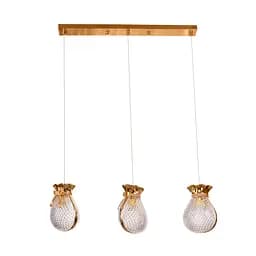 Люстра подвесная Brille для холла Е14 120W G (BR-01 478S/3)