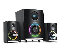 Комп'ютерна акустична система Real-El M580 2.1 Black - мініатюра 6
