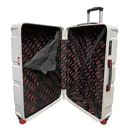Валіза дорожня середня Lee Cooper 31103 Полікарбонат/ABS-пластик (M) Білий - мініатюра 5