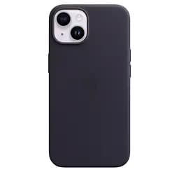 Чохол Apple Leather Case with MagSafe для Apple iPhone 14 Ink (MPP63) [77036] - мініатюра 4