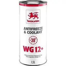 Антифриз Wolver Antifreeze & Coolant WG12+ червоний покращена формула 1.5 л