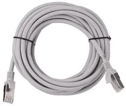 Патч-корд 5 м, FTP, Grey, 2E, Cat.5e, Cu, LSZH (2E-PC5ECU-FTP5LSZH-GRY)