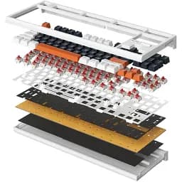 Клавіатура USB GamePro MK180 Outemu Red Hot-Swap Switch White (MK180W) UA - мініатюра 5
