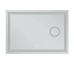 Дзеркало Mixxus Premium QUADRO MR20-100x70 (LED Touch, Anti-fog, лінза) (MP6622) - мініатюра 3
