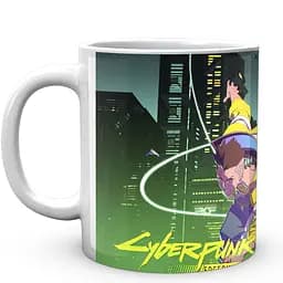 Кухоль GeekLand Cyberpunk:Edgerunners КІберпанк:Ті, що біжать по краю CE 002.03 330 мл білий