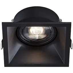 Светильник точечный врізний KLOODI KD-1129-F BK