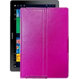 Чехол StatusCASE из экокожи для планшета Samsung Galaxy Book 2 (sm-w737v) Розовый