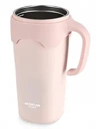 Термокружка Mountain Goat со соломинкой 0.65 л Pink (P-5905973406130)