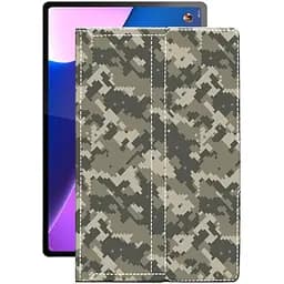 Чохол StatusCASE з екошкіри для планшету Lenovo Tab P12 Pro Хаки-зелений