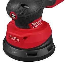 Шліфмашина ексцентрикова акумуляторна безщіткова MILWAUKEE, M18 FROS125-502X, Ø125мм (ЗУ, 2х5Ач) - мініатюра 2