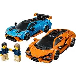 Конструктор ​LEGO Speed Champions Lamborghini Revuelto та Huracan STO 607 деталей (77238) - мініатюра 7