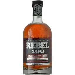 Віскі Rebel 100 Kentucky Straight Bourbon Whiskey Cabernet Sauvignon Finish 50% 0.7 л