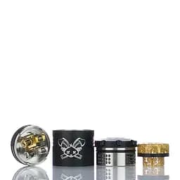Бак дріпка Hellvape Dead Rabbit 3 RDA 24mm Matte Black (15861) - мініатюра 5