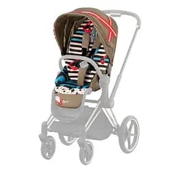 Комплект текстилю для прогулянкового блоку Cybex Priam KK One Love, коричневий (521002753)