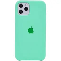 Чехол Silicone Case AA для Apple iPhone 11 Pro 5.8" Зелений / Spearmint