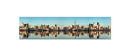 Вініловий кухонний фартух Відображення міста на світанку наклейка кухні Архітектура Happy Pocket Z181505 - мініатюра 7