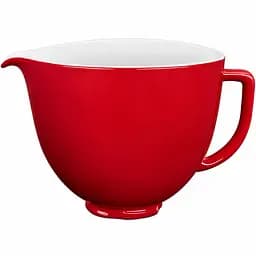 Чаша KitchenAid 5KSM2CB5ER керамічна, з ручкою 4.7 л червона (5KSM2CB5ER)