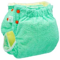 Подгузник трикотажный Эко Пупс Active Classic 4 (7-13 кг), с вкладышем Abso Maxi, зеленый, 1 шт.