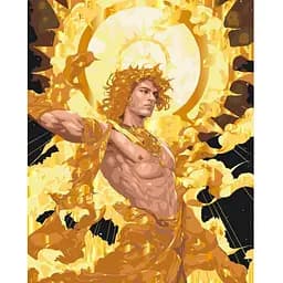 Картина за номерами Art Craft Володар світла з металізованими фарбами 40x50 см (16124-AC)