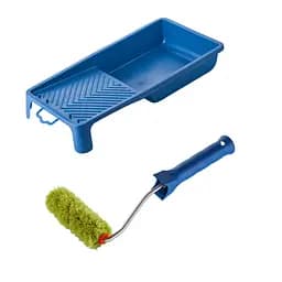 Валик "Сінтекс" 100х15 мм з ручкою та ванночка Polax (770-195)