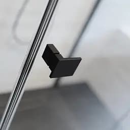 Душові двері Radaway Essenza New Black KDJ 120x200 скло прозоре, праві (1385042-54-01R) - мініатюра 5