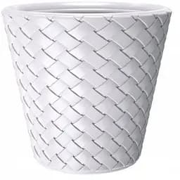 Горщик для квiтiв Prosperplast Matuba, 490 мм, білий (71365-449)