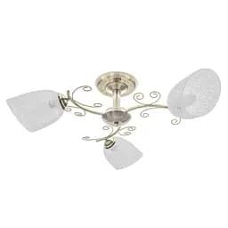 Люстра стельова Brille в спальню E27 60W BZ (LK-579C/3)