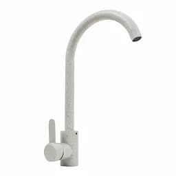 Кухонний змішувач Platinum 7990 NEST Білий в крапку Білий