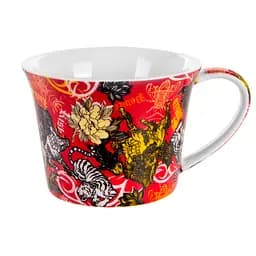 Чашка з блюдцем Lefard Animal Colors різнобарв'я 220 мл (924-725) - мініатюра 2